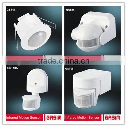 2015 best sell 180 degree Infrared Motion Sensor GST09