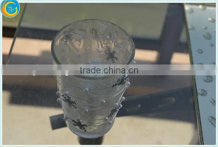 crystal ball wedding centerpiece