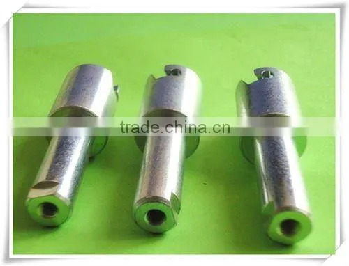 Supply the high -precision znic plated Iron turning shaft used for stirring mane