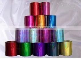 Colored Metallic PVC Film Used For Festive Decoration