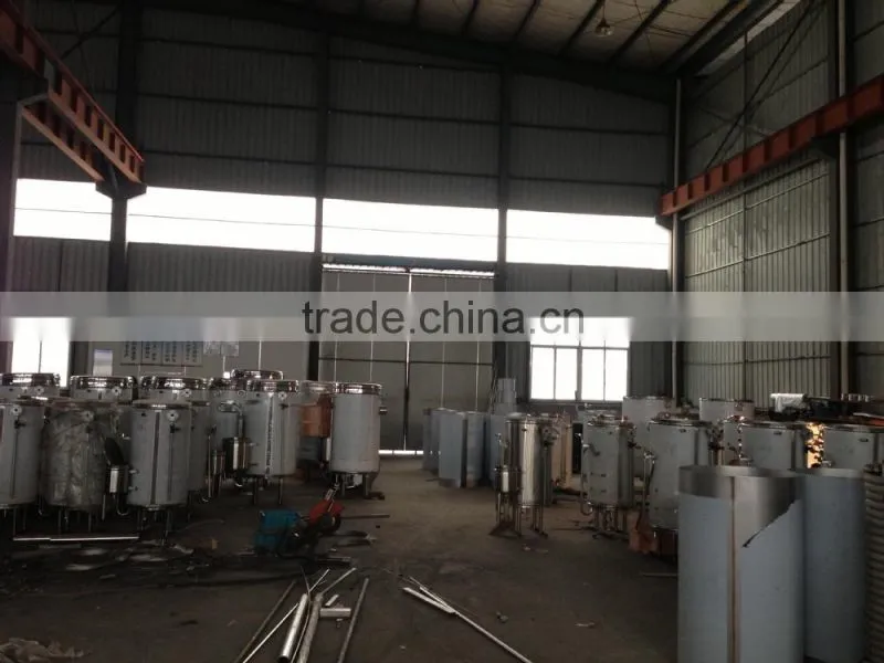 High Efficiency Automatic Stainless Steel UHT Coil Type Dairy Cream Pasteurizer