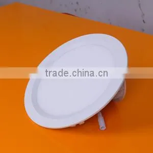 AC85-265V alluminum+PC 12w SMD28635 led slim round panel light SSP001-12W