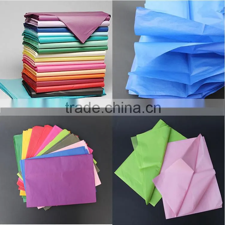 black wrapping thin paper for wrap clothes supplier