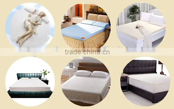 Roll Packed Visco Memory Foam Mattress Topper