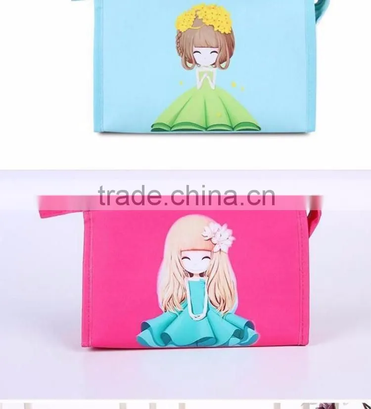large capacity cosmetic bag hand waterproof makeup bag washing bag
