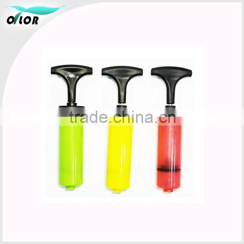 Portable 2015 Brazil World Cup football mini ball pump hand pump hand air pump