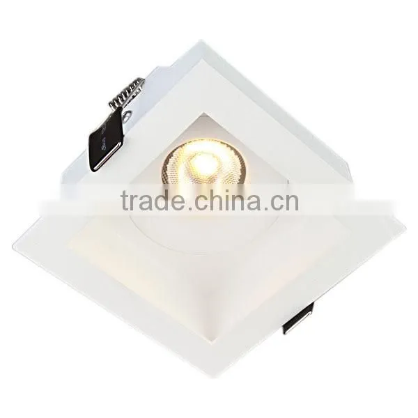 IP44 High Quality Lighting Ceiling 7W COB LED Recessed Downlight light fixture of ceiling