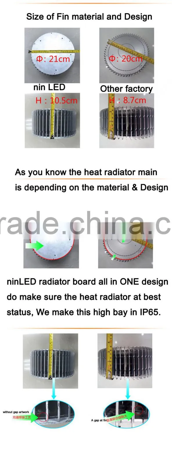 2016 hot selling products industrial high bay led lighting