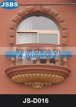Carving marble door entrance with girl statue