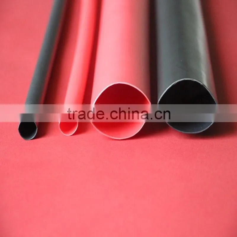 China wholesale webiste 6/2mm 4:1 shrink ratio dual wall heat shrink tube