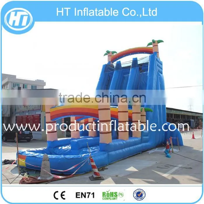 New Style Customized Cheap Inflatable Long Slide,Commercial Inflatable Water slide
