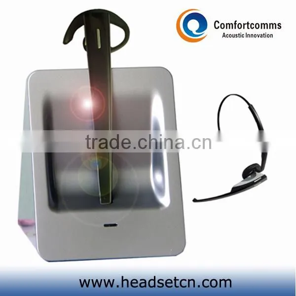 Fashionable high quality noise cancelling call center computer cordless phone headset CW-3000
