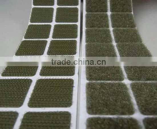 Good adhesion hook and loop circle magic tape with gule
