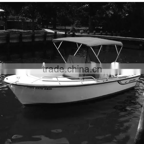 aluminum round tube stainless steel tube sunbrella fabric bimini boat top