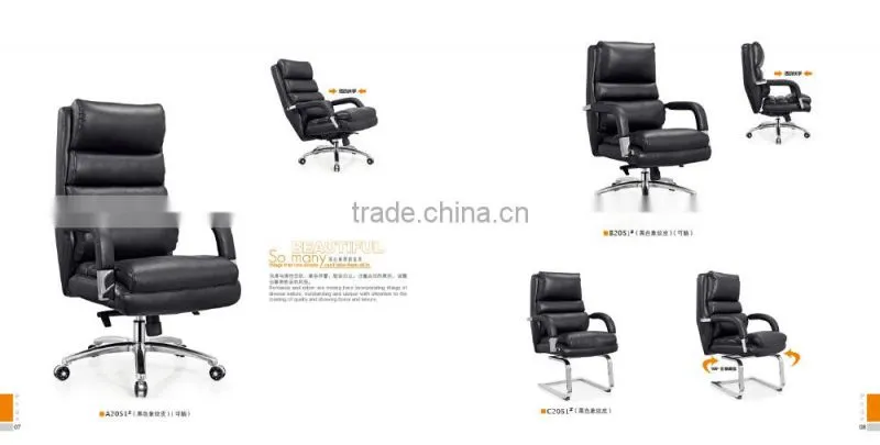 Big size executive office leather recliner chair factory sell directly SY5