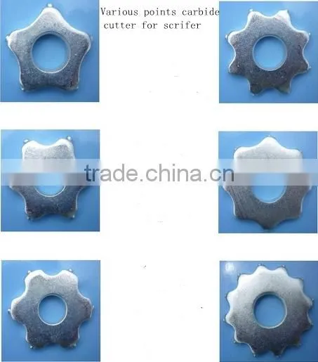 TCT carbide scarifier cutter for scarifier equipment for road for USA