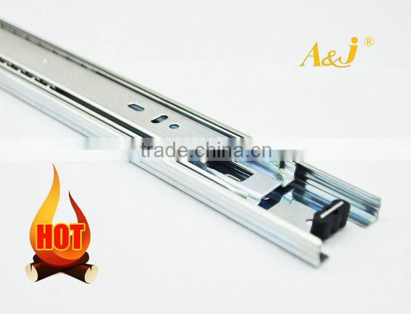 Best price Sofe-closing full extension three-fold drawer slide onlie shopping