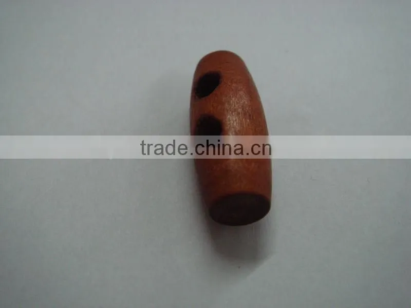 2014 hot sale 2 holes horn wood button