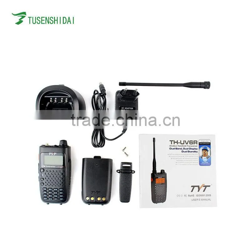 Two Way Radio For TYT TH-UV6R Dual Band 5W Walkie Talkie Ham Mini Transceiver