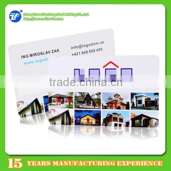 HF 13.56mhz contactless PVC rfid transportation bus cards