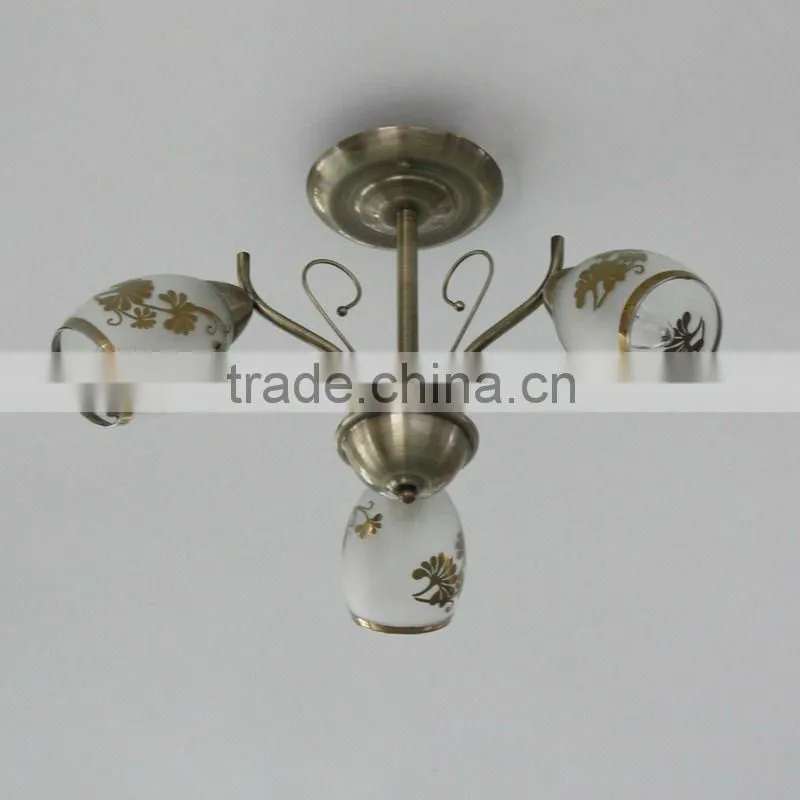 Popular indoor glass chandelier wall light&bathroom light fixture