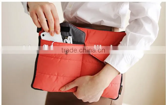 Promotion traveling carring electronic digital camera bag Bag in bag with component