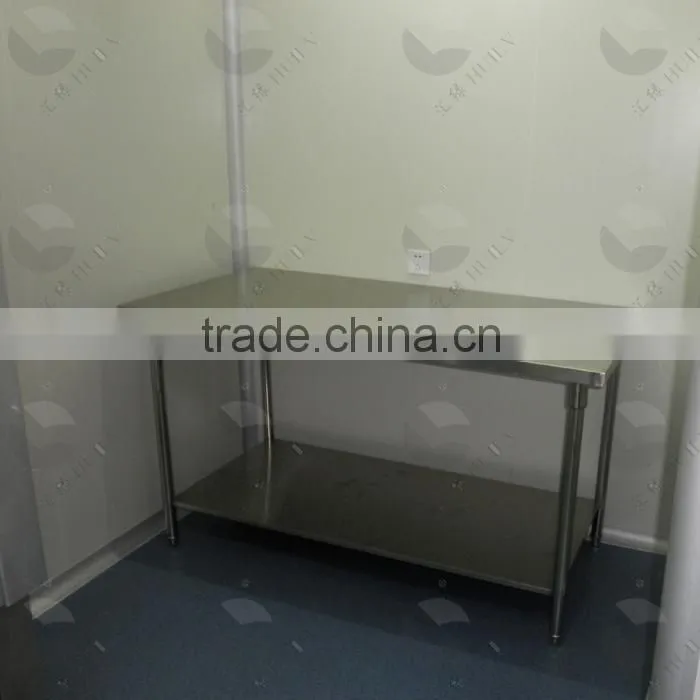 3 years warranty durable laboratory stainless steel furniture bench