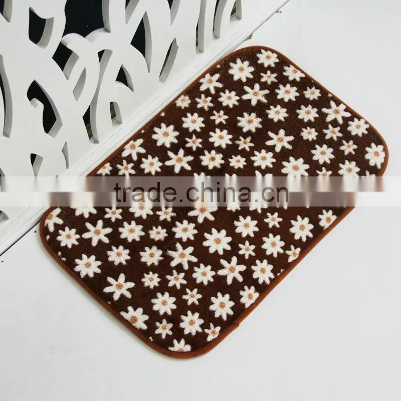 coral fleece floor mat bathmat room mat