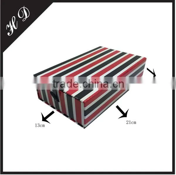 Stripe Gift Drawer Box Packaging