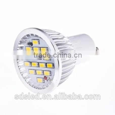 LED spotlight 6W 500LM warm white GU10 led spot light SMD5730 spot bulb