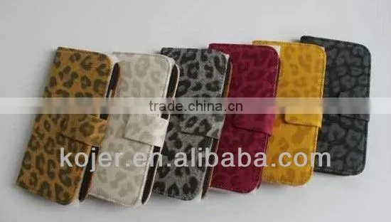 2014 Hot-selling Horizontal Flip Case For Samsung galaxy S4 i95