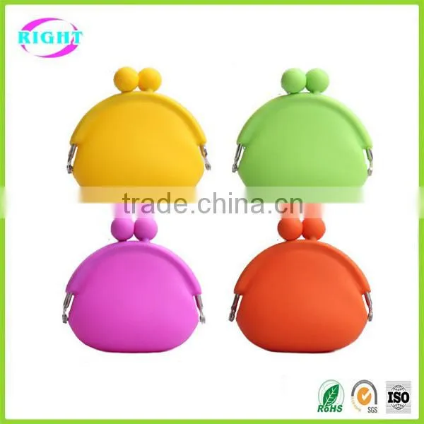 silicone latest design fancy ladies purse