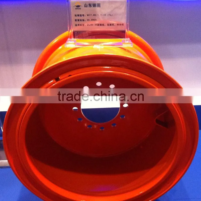 earthmover wheel rim 14.00/1.5-25 17.00/2.0-25 19.50/2.5-25 11.25/2.0-25
