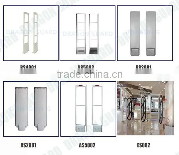 Clothing Store EAS Am Alarm System With ABS Antenna eas alarm antennas
