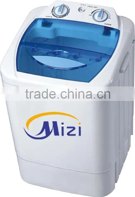 3.6kg single tub semi automatic mini washing machine