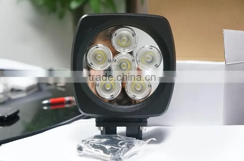 Wholesale high power 60W LED work light, 10-30V/DC 12v 60W LED utility light lamp for Off road truck