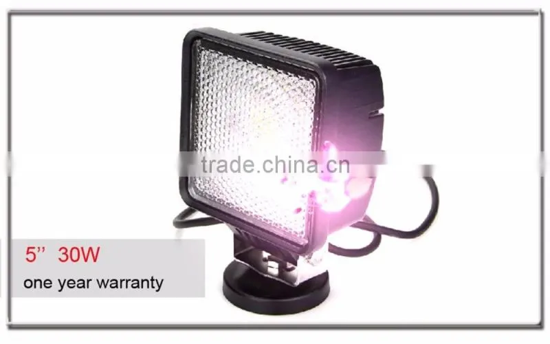 Original Cheap Fashion Accessories OFFROAD LED work lights 30w Led Work lamp 12v Square Led Work Lights For Truck