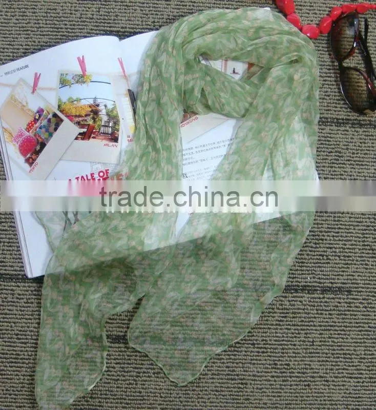 2012 hot sales spring cheap silk scarf