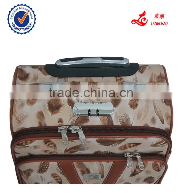 Baigou Trolley Case with 16inch Suitcase Baigou Trolley Case Handbag 5PCS Multifunctional Anti-press Baigou Trolley Case