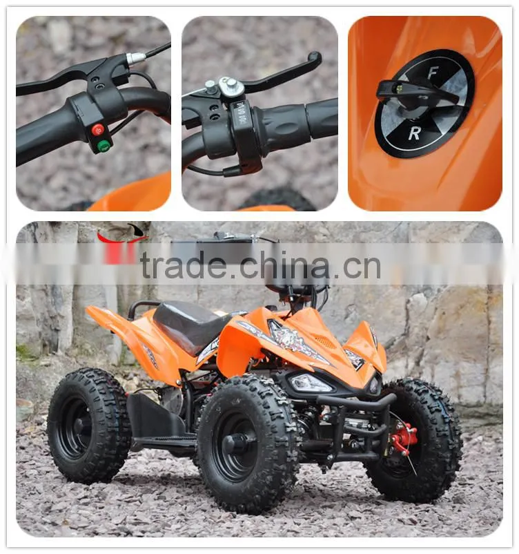 Mini Kids' 500W 800W Mini Electric ATV Quad with speedometer for sale