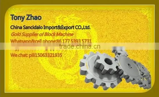 QMR2-40 interlocking clay block making machine