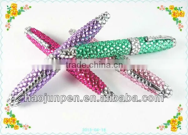 Wholesales Ballpoint Pen, Multicolor Mini Pens With Rhinestone