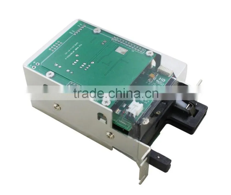 manual insertion card reader