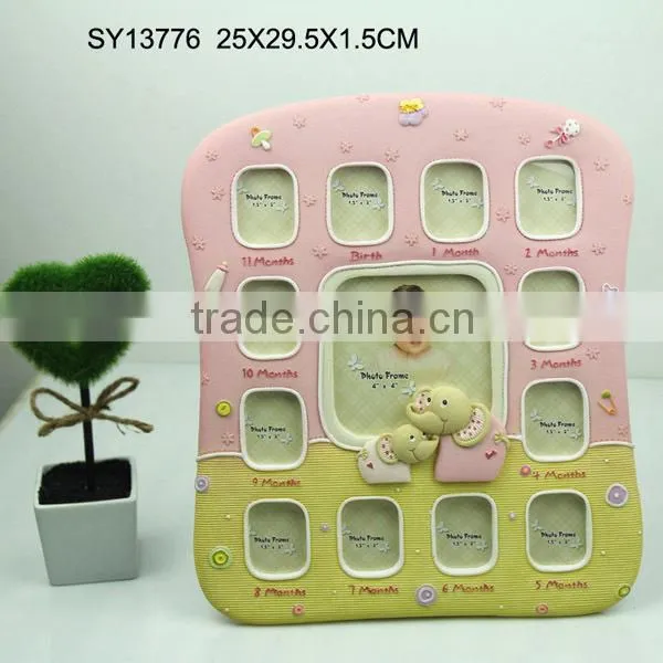 home decor resin funny baby photo frame
