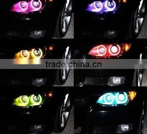 E90 20W RGB remote Multi-Color LED Angel Eyes Kit for E90 2006-2008 E60