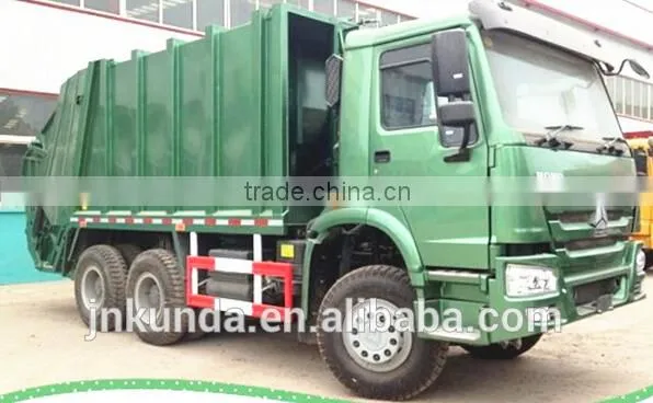 Sinotruk Howo 16 M3 Compressed garbage truck for sale