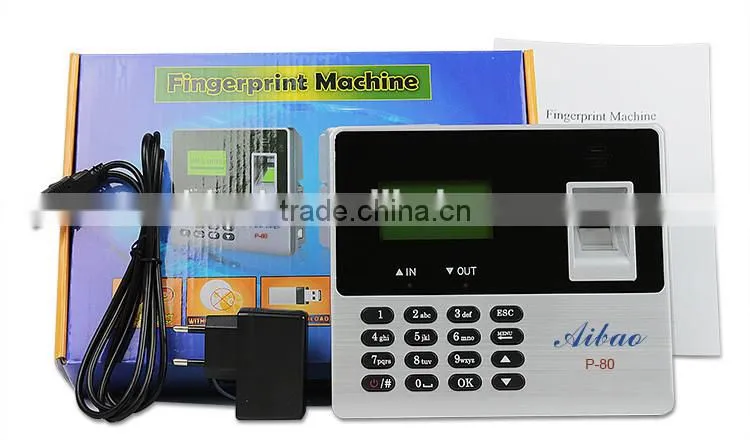 Heshi P-80 Biometric Fingerprint Time Attendance machine with WIFI