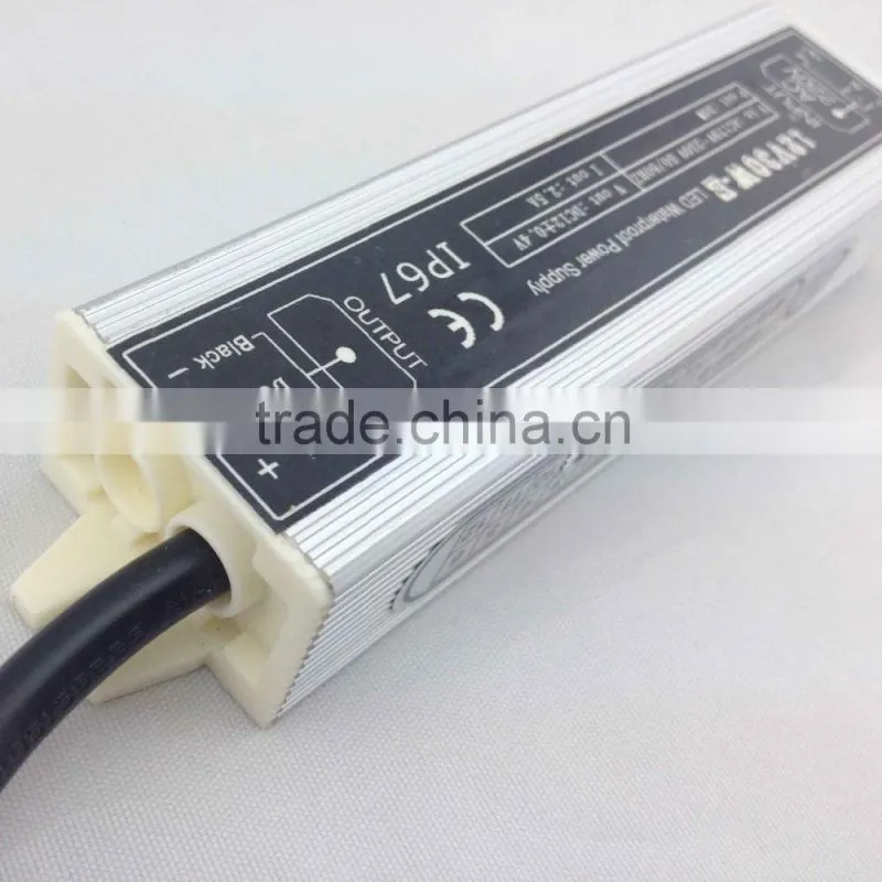 Contant Voltage 12V 30W Ce/rohs/ip67 Led Display Power Supply for lighting