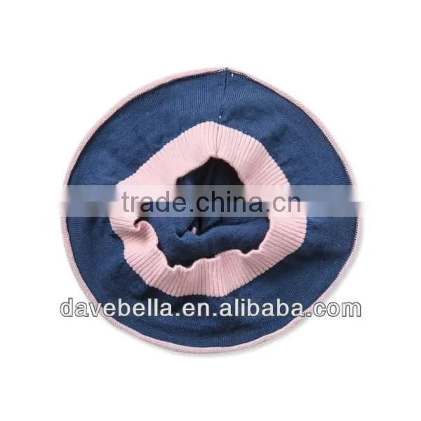 DB605-H dave bella 2014 spring baby hat infant cap knitted fashionable caps and hats