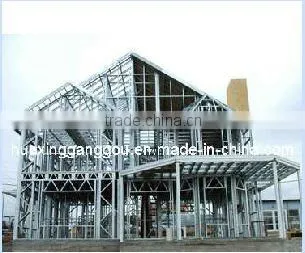 Prefab Villa Building/House/Cattage/Hotel/Restaurant with Flat Roof